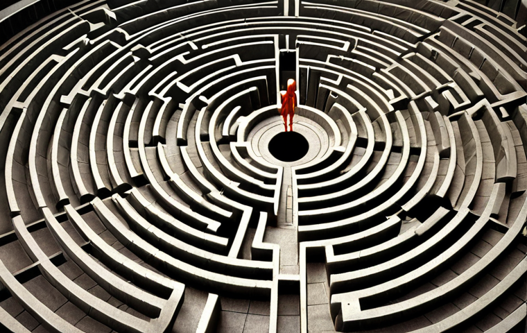 Image Prompt 1: The Digital Labyrinth of Exposed Data**